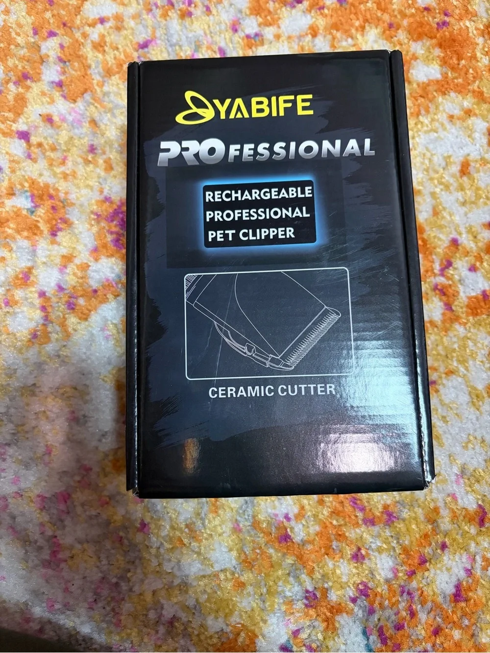 Professional Rechargeable Pet Clipper - Gold